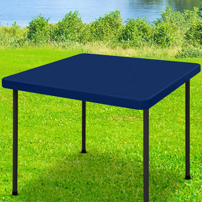 Moosfor Rectangle Spandex Fitted Table Cloth, 6FT Elastic Tablecloth