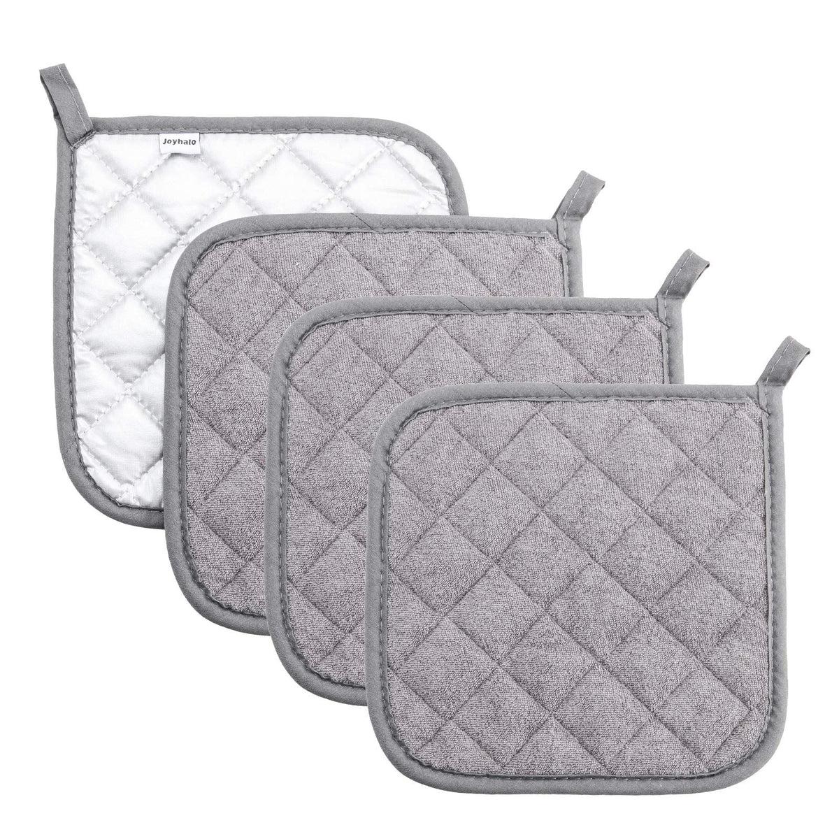 Joyhalo 4 Pack Pot Holders for Kitchen Clearance