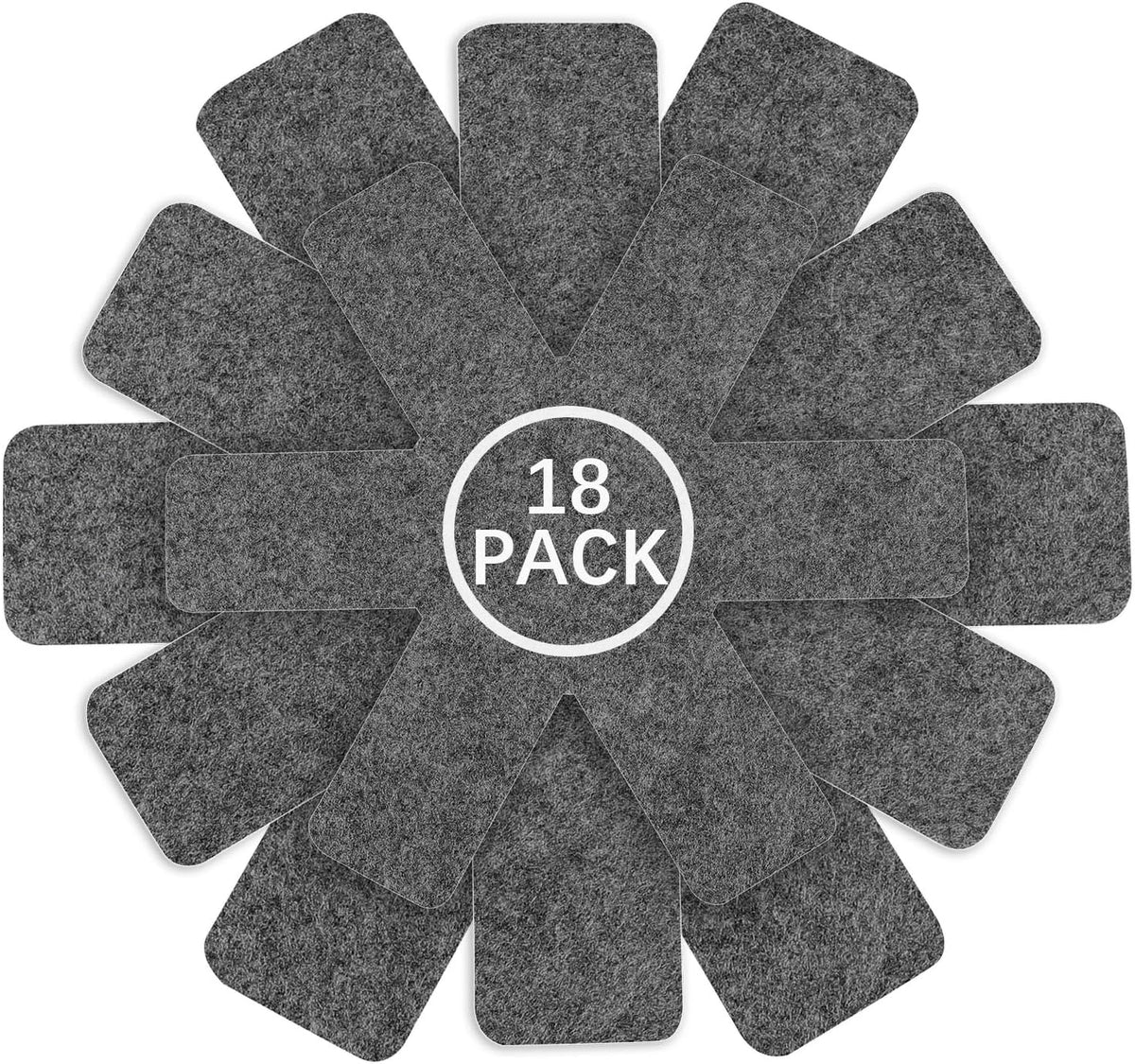 Pan Protectors for Stacking,Set of 18 and 3 Different Size, pan separators Protectors,Pot Protectors Stacking,Pot Pads Anti-Slip to Avoid Scratching or Marring When Stacking