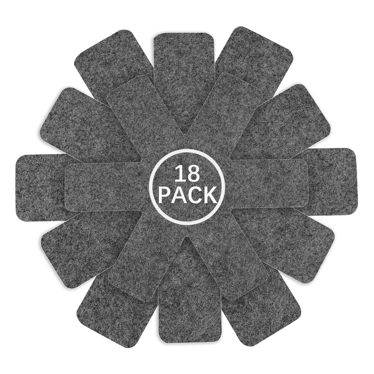 Pan Protectors for Stacking,Set of 18 and 3 Different Size, pan separators Protectors,Pot Protectors Stacking,Pot Pads Anti-Slip to Avoid Scratching or Marring When Stacking