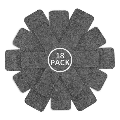Pan Protectors for Stacking,Set of 18 and 3 Different Size, pan separators Protectors,Pot Protectors Stacking,Pot Pads Anti-Slip to Avoid Scratching or Marring When Stacking