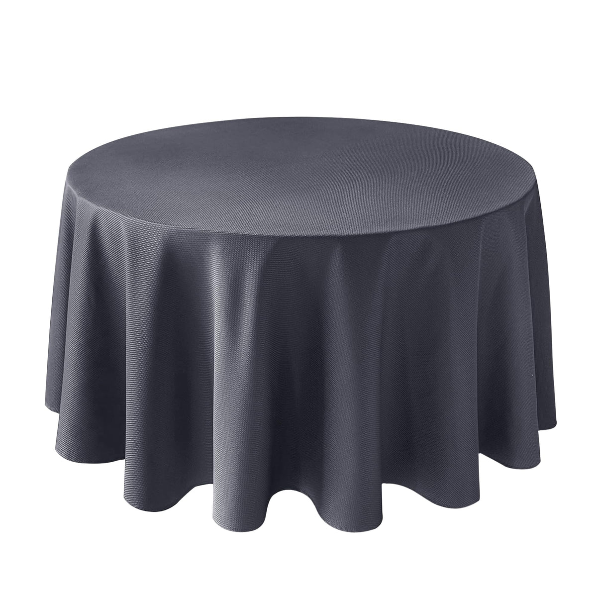 Textured Tablecloth Rectangle-Fabric Spillproof Table Cloth-Natural 60x108"