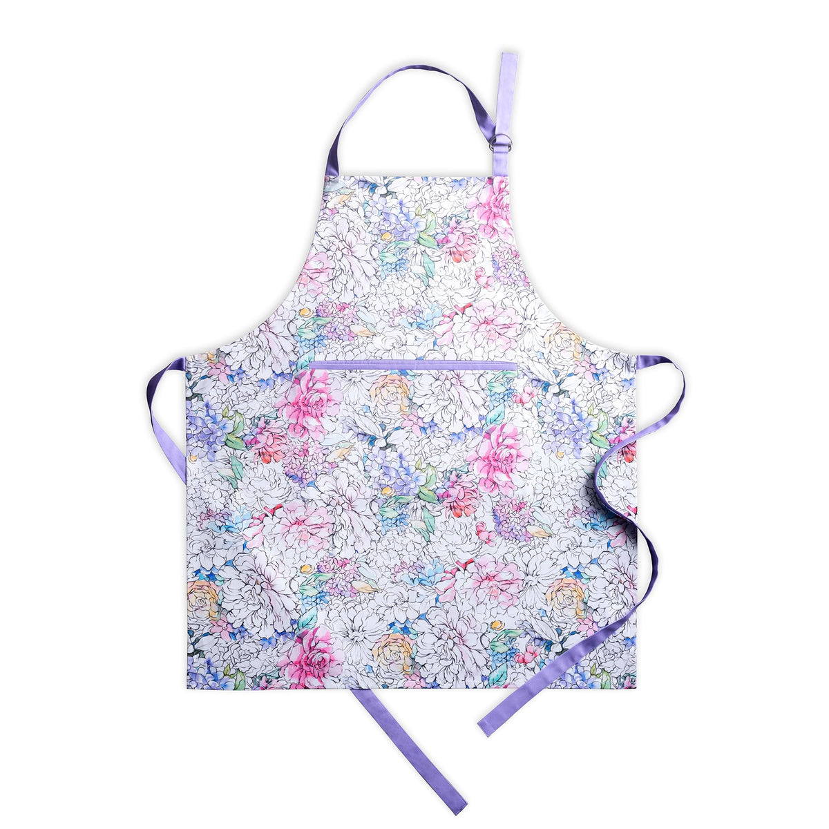Maison d' Hermine Aprons for women with Pocket 100% Cotton (27.50"x31.50")
