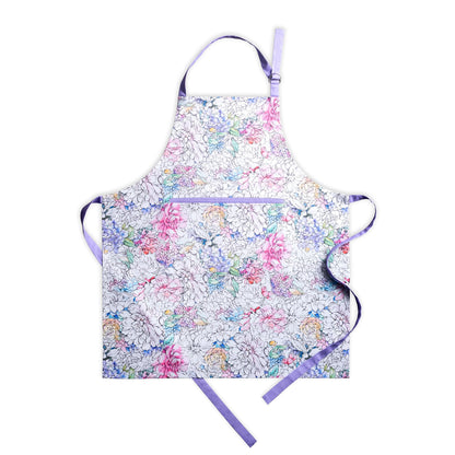 Maison d' Hermine Aprons for women with Pocket 100% Cotton (27.50"x31.50")