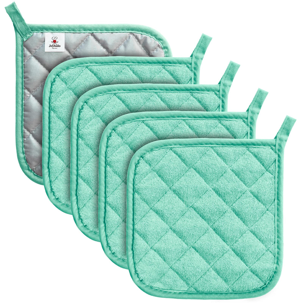 Joyhalo 5 Pack Pot Holders for Kitchen Clearance