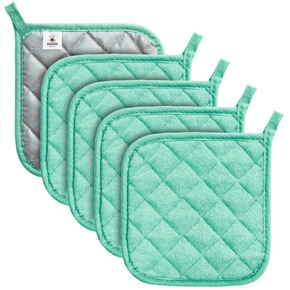 Joyhalo 5 Pack Pot Holders for Kitchen Clearance