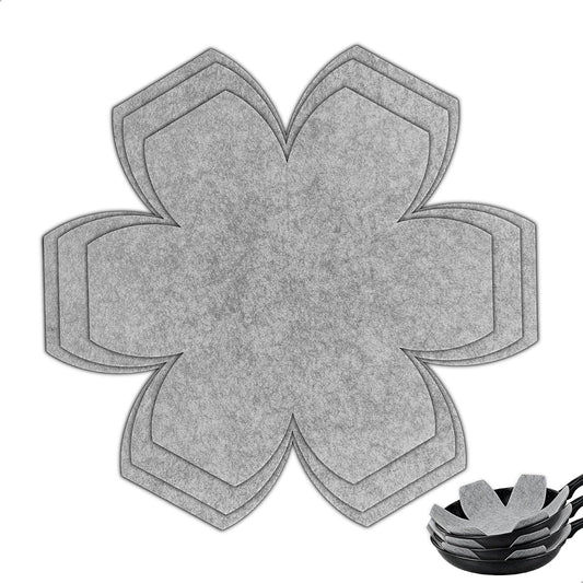MOJOTORY Pot and Pan Protectors, 6 PCS in 3 Sizes