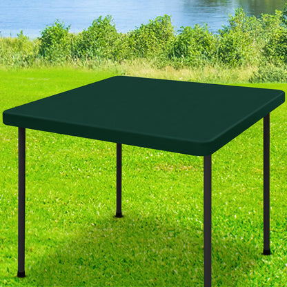 Moosfor Rectangle Spandex Fitted Table Cloth, 6FT Elastic Tablecloth