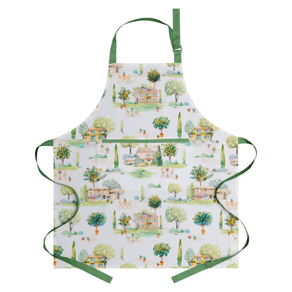Maison d' Hermine Aprons for women with Pocket 100% Cotton (27.50"x31.50")