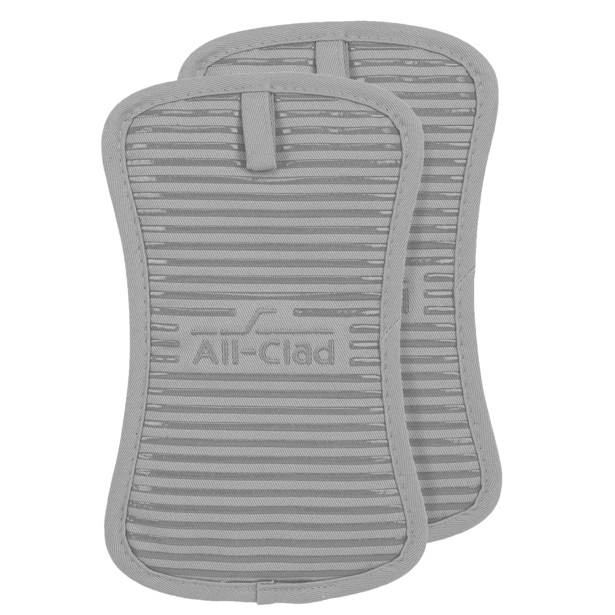 All-Clad Premium Pot Holder & Hot Pad: Heat Resistant to 500 Degrees - 100% Cotton, 10"x6.25" Hot Pad for Kitchen and Barbeque, (2-Pack), Almond