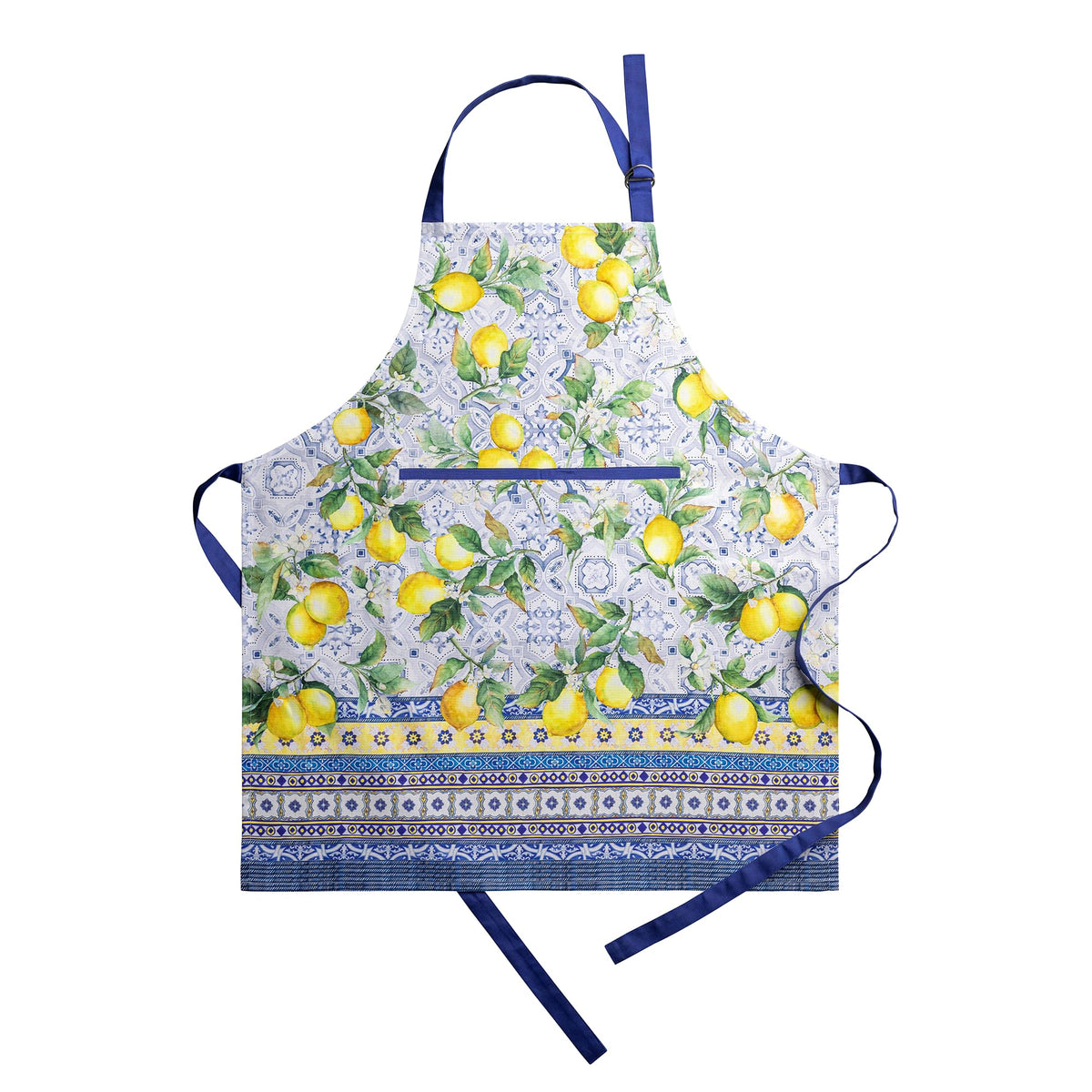 Maison d' Hermine Aprons for women with Pocket 100% Cotton (27.50"x31.50")