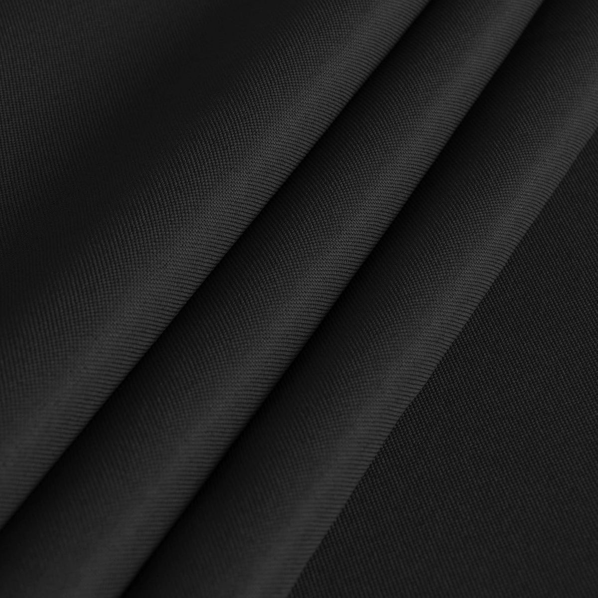 sancua Rectangle Tablecloth, 60 x 84 Inch, Black