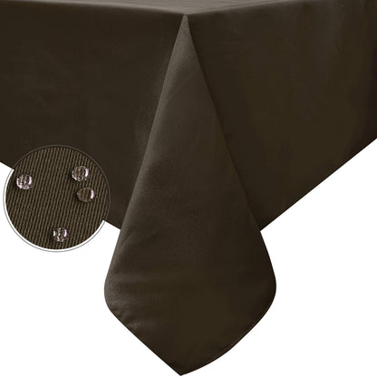 Obstal Rectangle Table Cloth, Navy Blue, 60 x 84 Inch