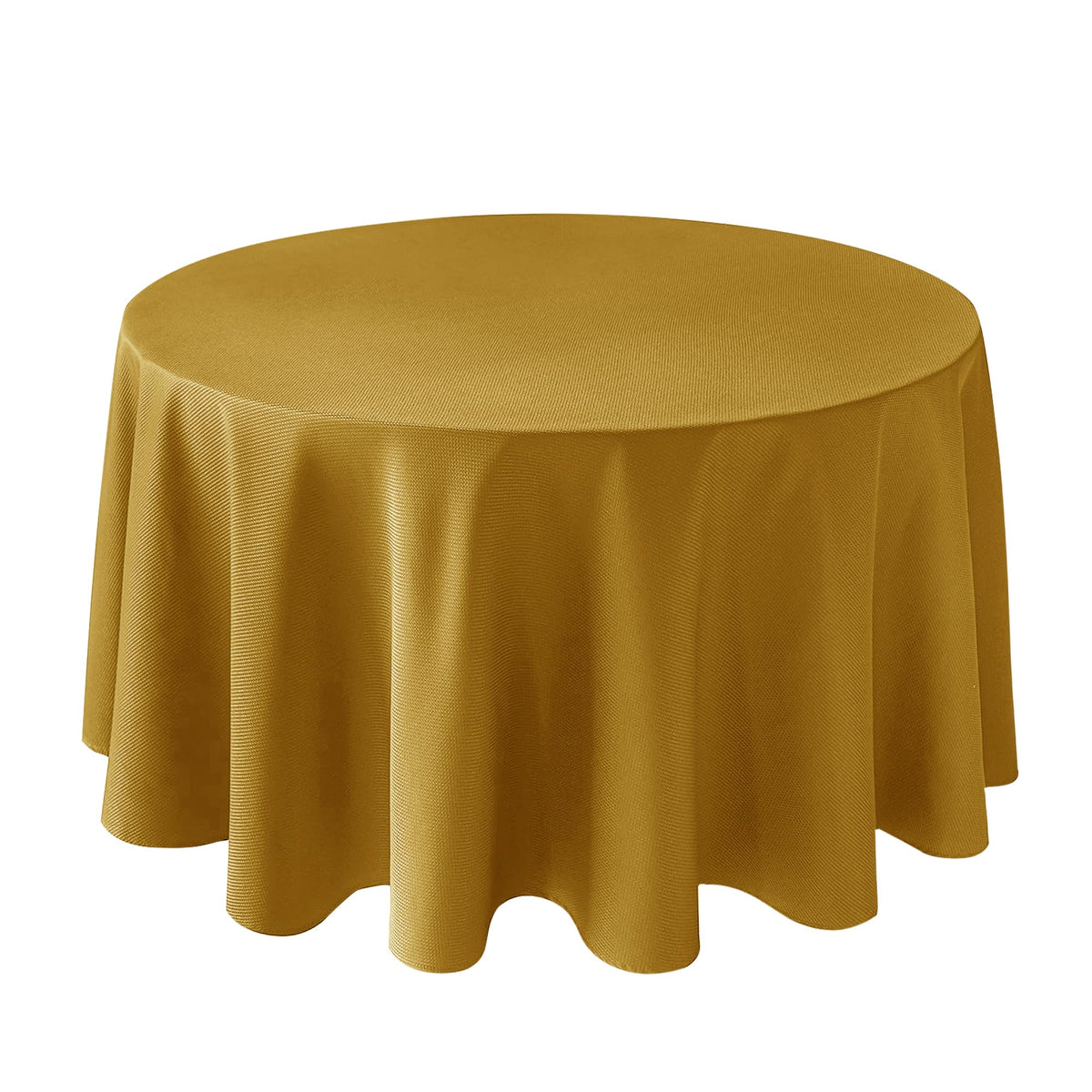 Textured Tablecloth Rectangle-Fabric Spillproof Table Cloth-Natural 60x108"