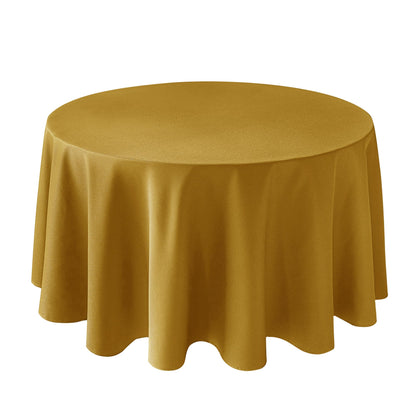 Textured Tablecloth Rectangle-Fabric Spillproof Table Cloth-Natural 60x108"