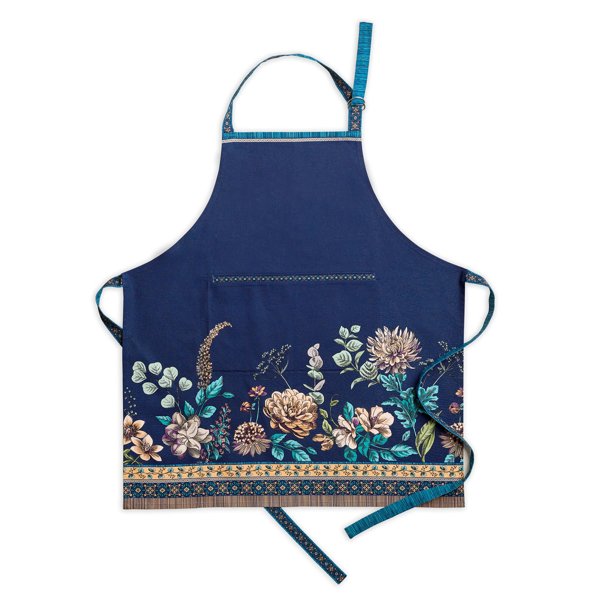 Maison d' Hermine Aprons for women with Pocket 100% Cotton (27.50"x31.50")