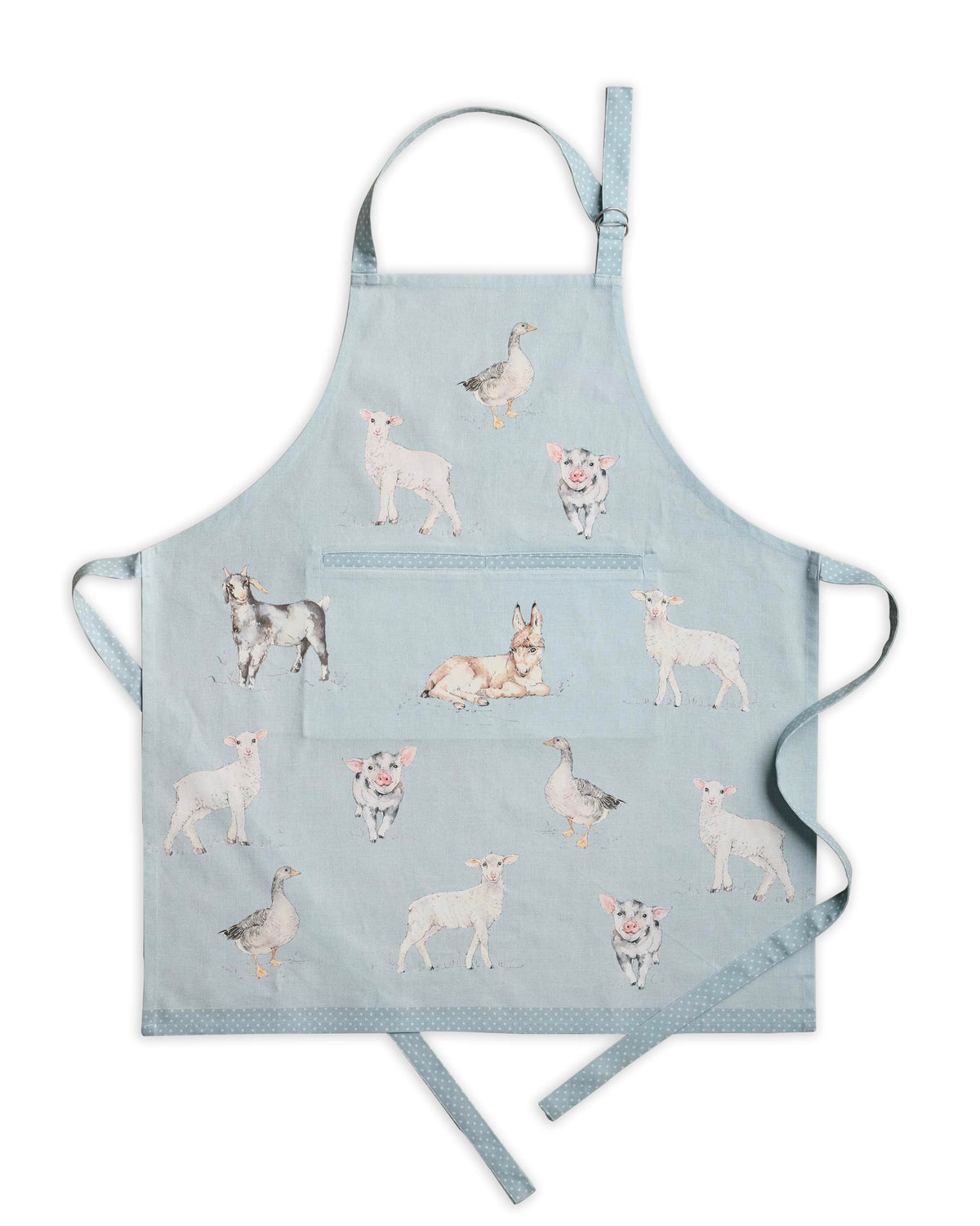 Maison d' Hermine Aprons for women with Pocket 100% Cotton (27.50"x31.50")