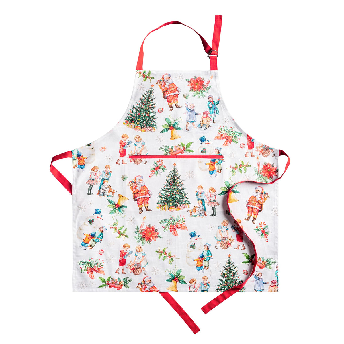 Maison d' Hermine Aprons for women with Pocket 100% Cotton (27.50"x31.50")