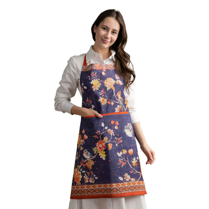 Maison d' Hermine Aprons for women with Pocket 100% Cotton (27.50"x31.50")