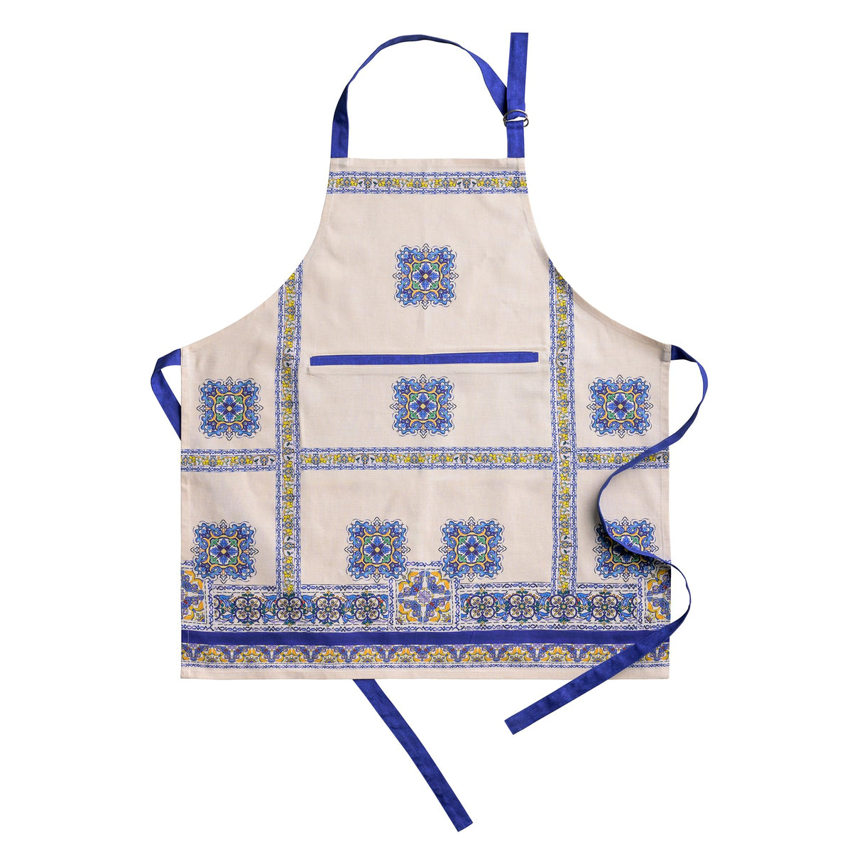 Maison d' Hermine Aprons for women with Pocket 100% Cotton (27.50"x31.50")