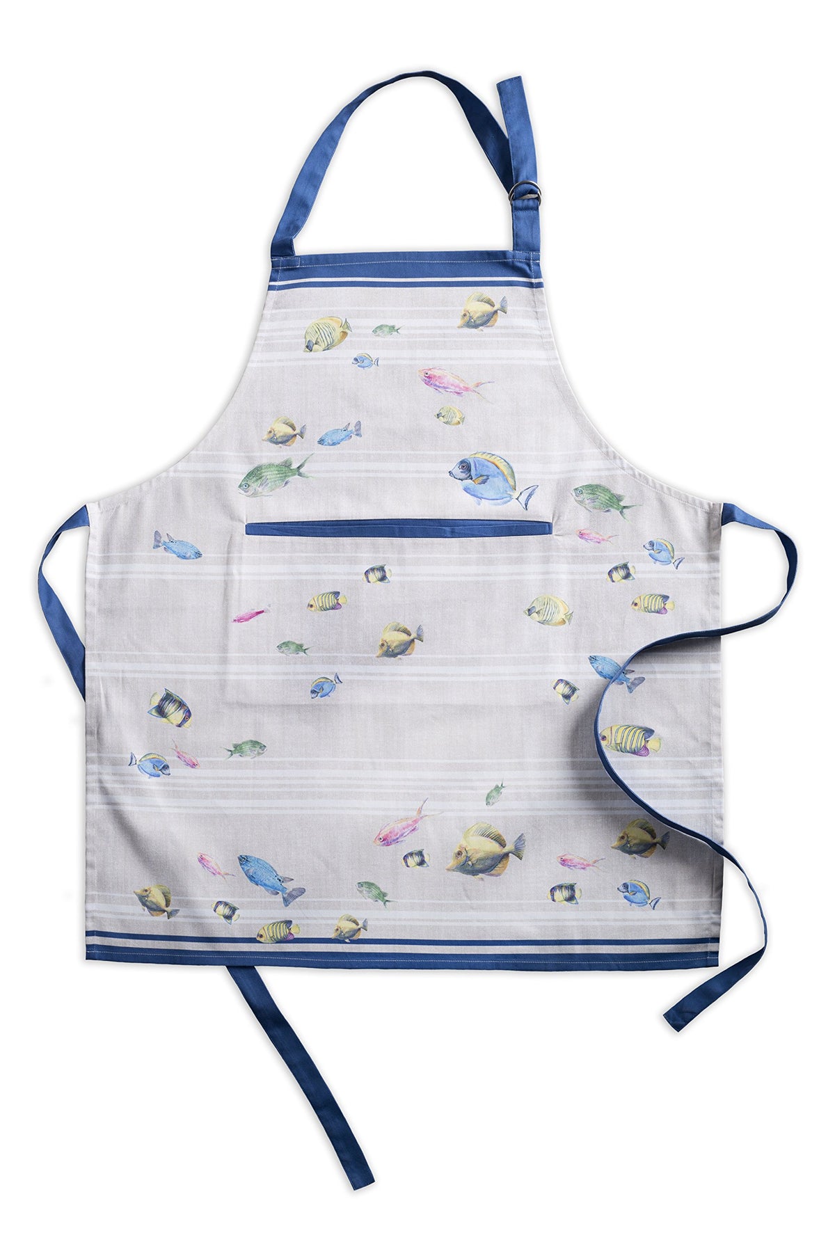 Maison d' Hermine Aprons for women with Pocket 100% Cotton (27.50"x31.50")