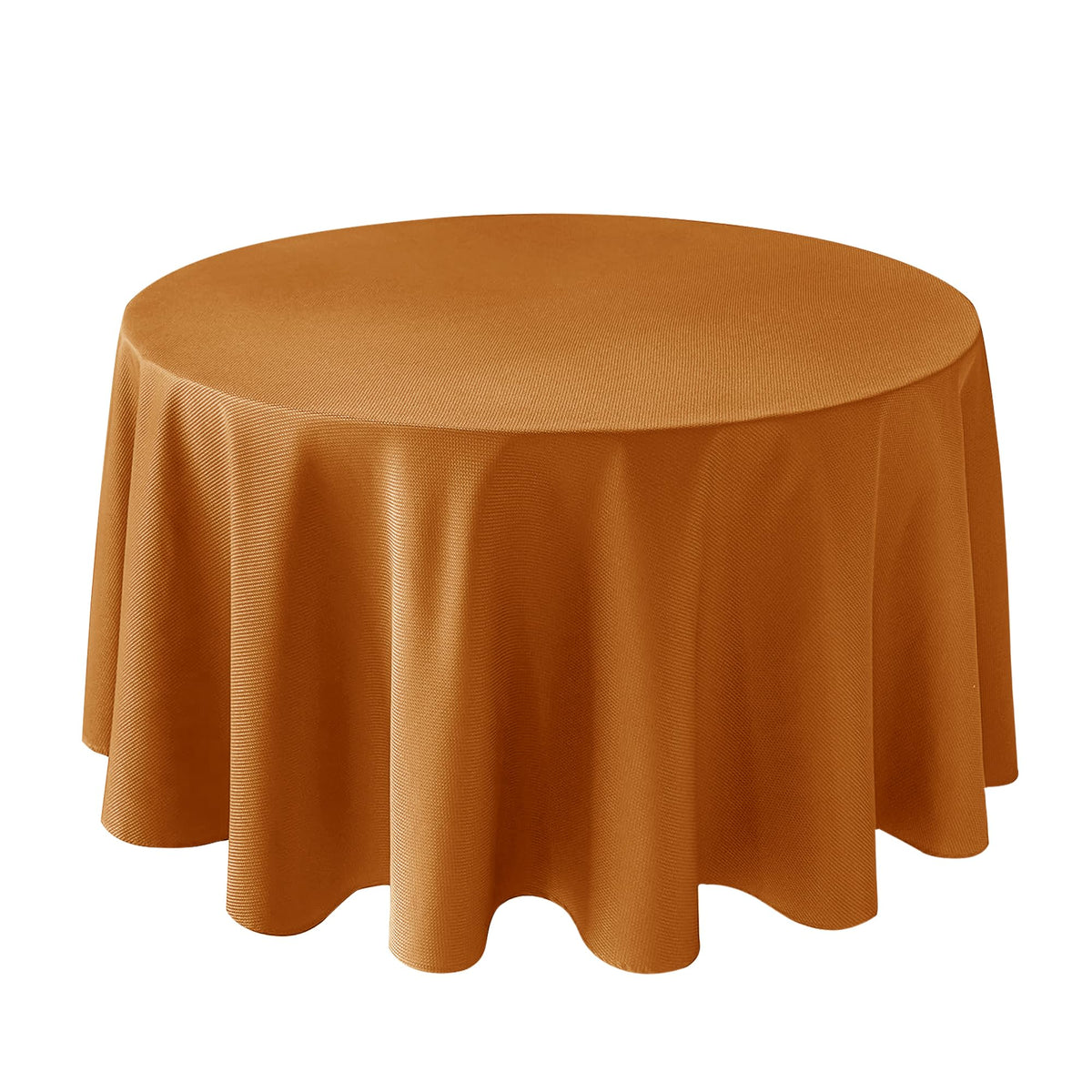 Textured Tablecloth Rectangle-Fabric Spillproof Table Cloth-Natural 60x108"