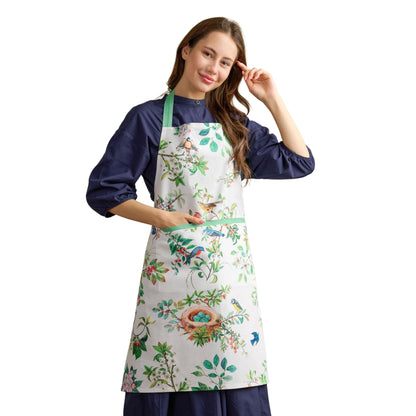 Maison d' Hermine Aprons for women with Pocket 100% Cotton (27.50"x31.50")