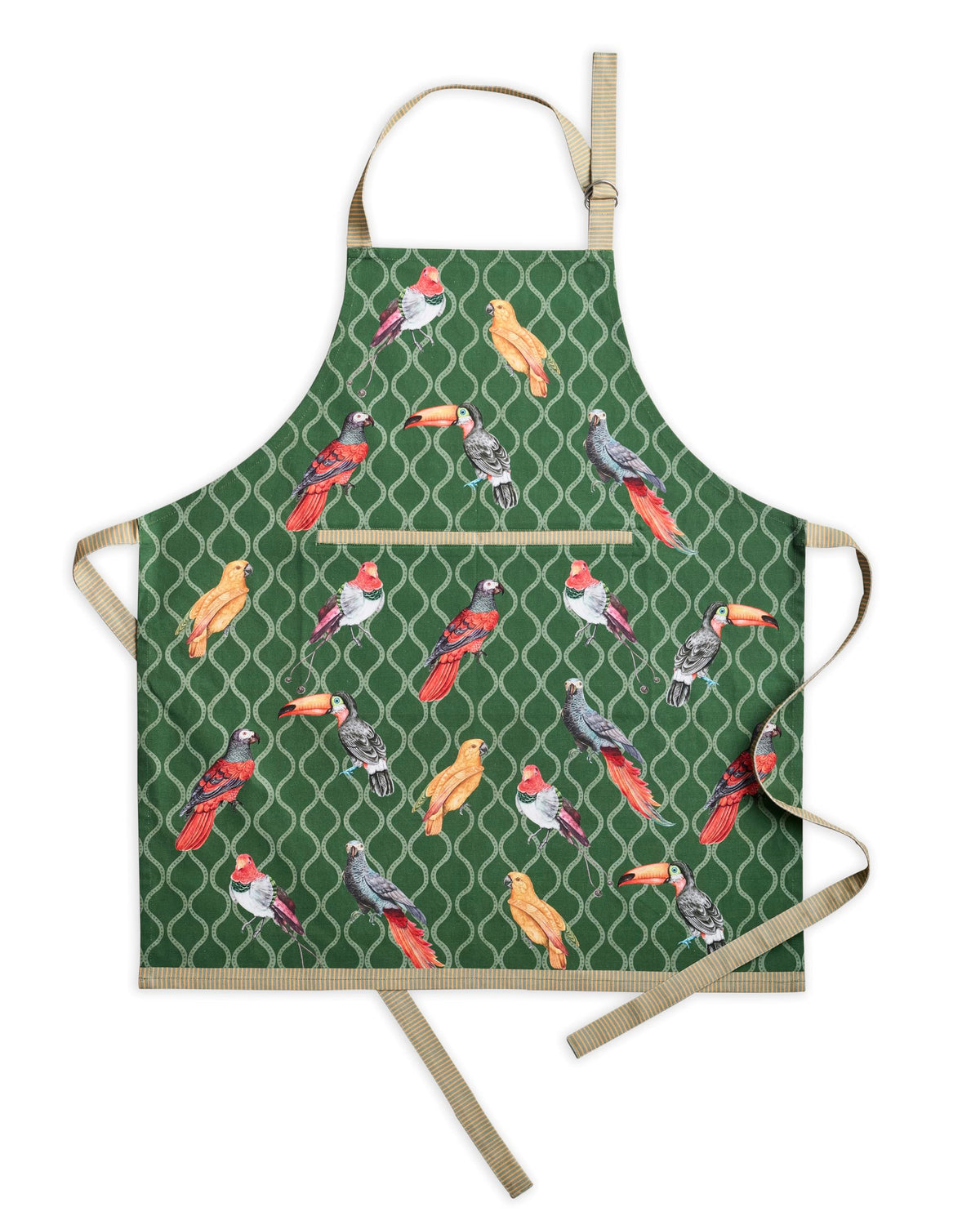 Maison d' Hermine Aprons for women with Pocket 100% Cotton (27.50"x31.50")
