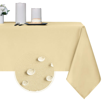 Obstal Rectangle Table Cloth, Navy Blue, 60 x 84 Inch