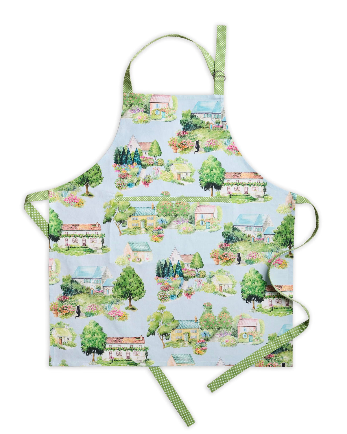 Maison d' Hermine Aprons for women with Pocket 100% Cotton (27.50"x31.50")