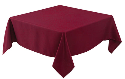 Textured Tablecloth Rectangle-Fabric Spillproof Table Cloth-Natural 60x108"