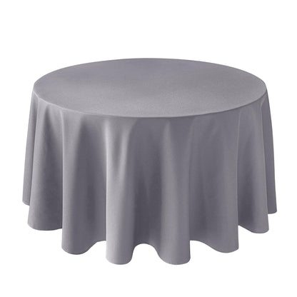 Textured Tablecloth Rectangle-Fabric Spillproof Table Cloth-Natural 60x108"