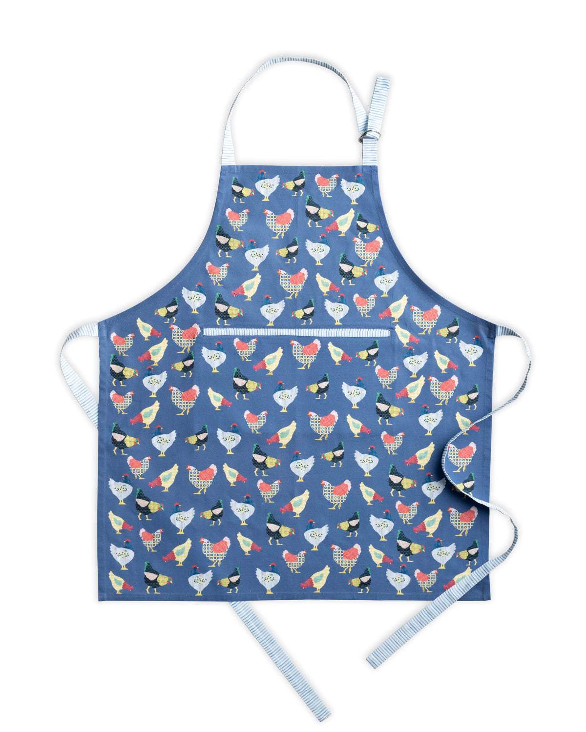 Maison d' Hermine Aprons for women with Pocket 100% Cotton (27.50"x31.50")