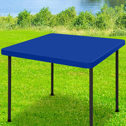 Moosfor Rectangle Spandex Fitted Table Cloth, 6FT Elastic Tablecloth