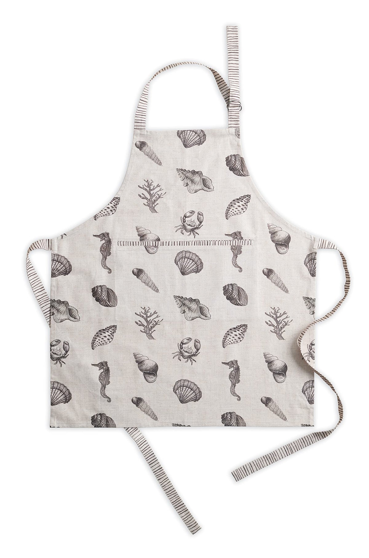 Maison d' Hermine Aprons for women with Pocket 100% Cotton (27.50"x31.50")