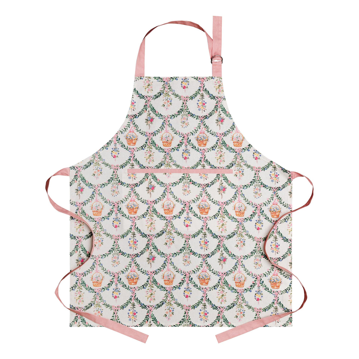 Maison d' Hermine Aprons for women with Pocket 100% Cotton (27.50"x31.50")