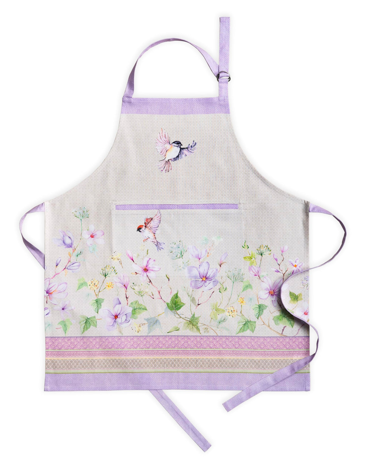 Maison d' Hermine Aprons for women with Pocket 100% Cotton (27.50"x31.50")