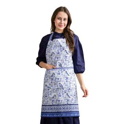 Maison d' Hermine Aprons for women with Pocket 100% Cotton (27.50"x31.50")