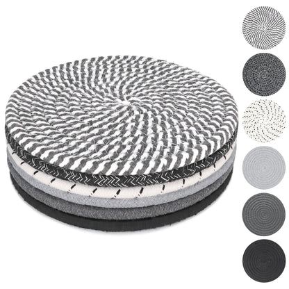 8 Inch Trivets for Hot Dishes, Hot Pots and Pans, 6 Pcs