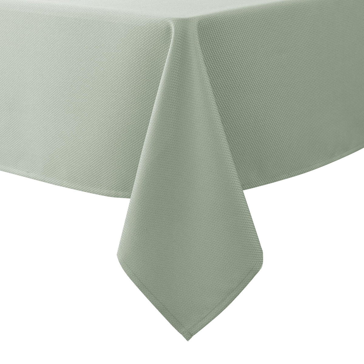 Textured Tablecloth Rectangle-Fabric Spillproof Table Cloth-Natural 60x108"