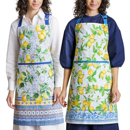 Maison d' Hermine Aprons for women with Pocket 100% Cotton (27.50"x31.50")