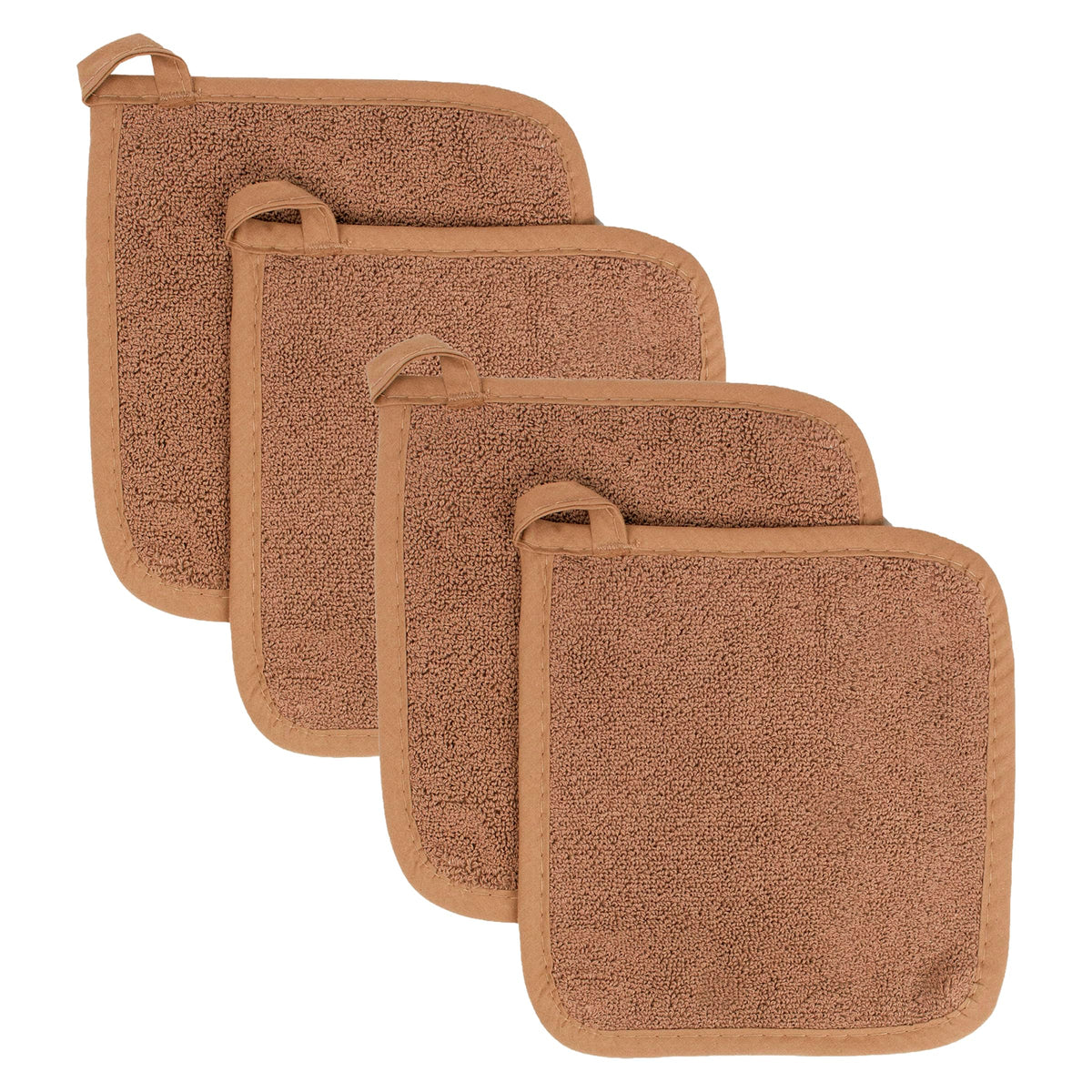 RITZ Terry Potholder & Hot Pad: Unparalleled Heat Resistant, Durable 100% Cotton – Ergonomically Designed for Optimal Grip – Easy-Care Machine Washable – 2-Pack, Federal Blue
