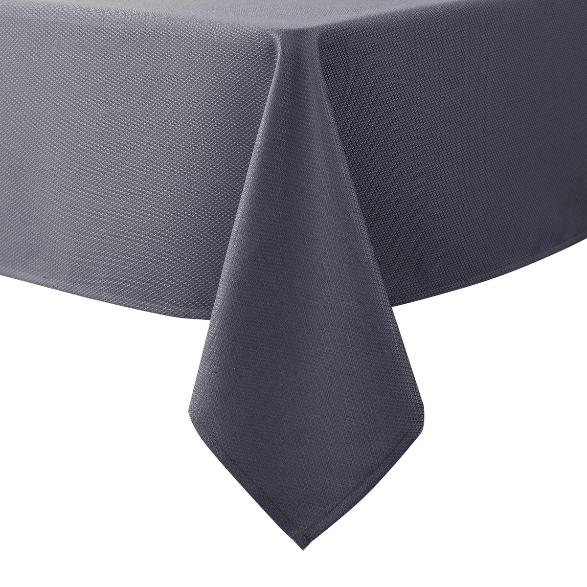 Textured Tablecloth Rectangle-Fabric Spillproof Table Cloth-Natural 60x108"
