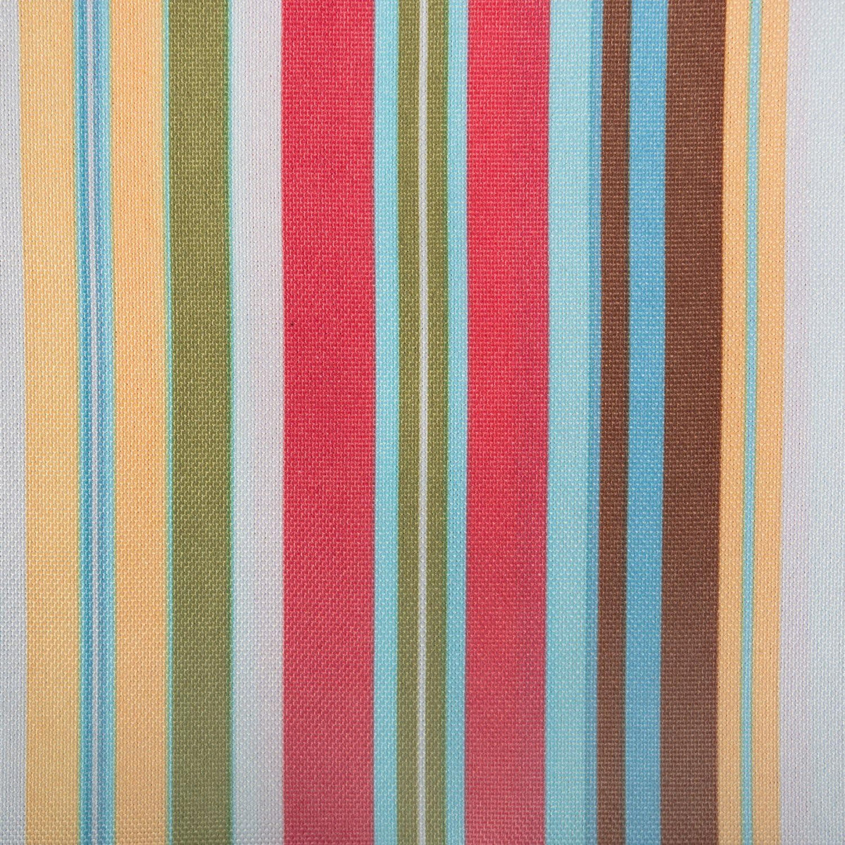 DII Summer Stripe Outdoor Tabletop Collection, Multi-use, Machine Washable, Tablecloth, 60x84, Sunset