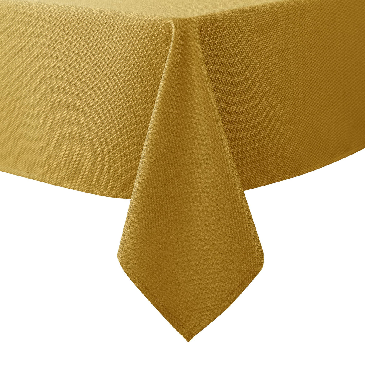 Textured Tablecloth Rectangle-Fabric Spillproof Table Cloth-Natural 60x108"