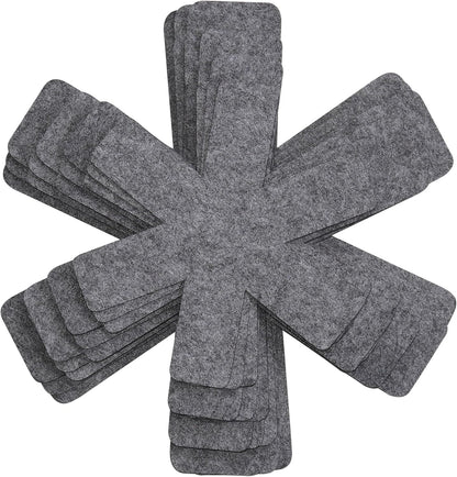 Pot and Pan Protectors, Set of 12 and 4 Different Sizes