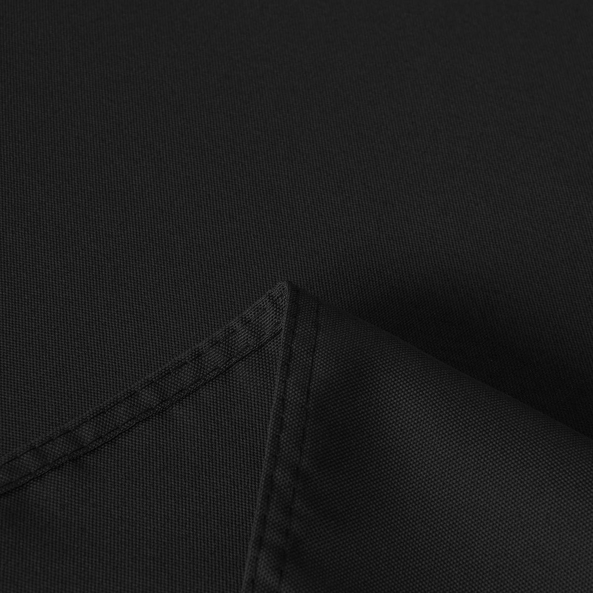 sancua Rectangle Tablecloth, 60 x 84 Inch, Black