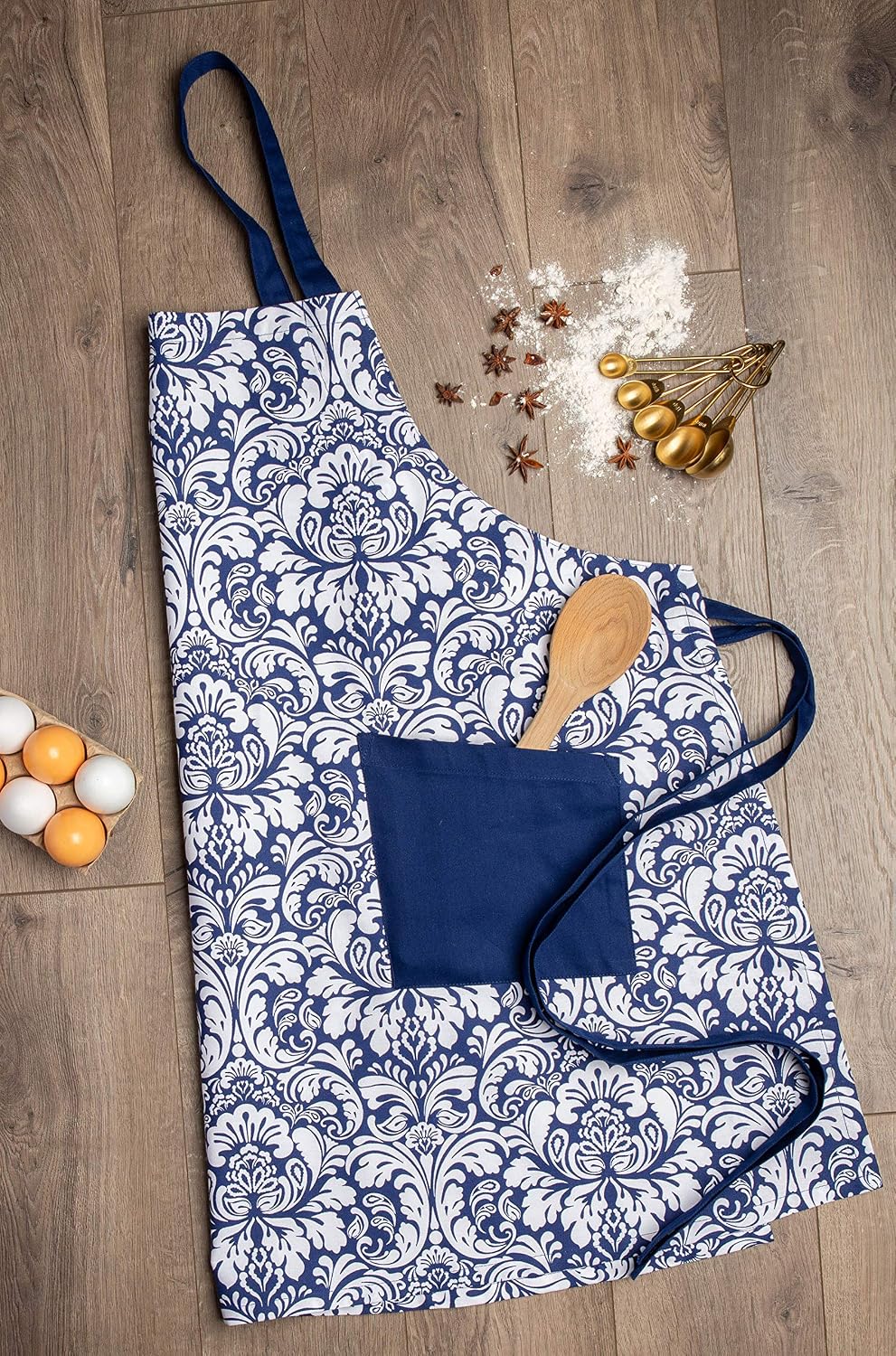 DII unisex Chef Style Cotton Apron
