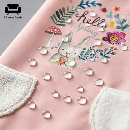 2 Pieces Kitchen Hand Cleaning Apron, Kitchen Home Apron, Oil Resistant, Waterproof, For Men And Women, Adult Waist, Fashionable Coffee Monkeys, Hand Cleaning Apron